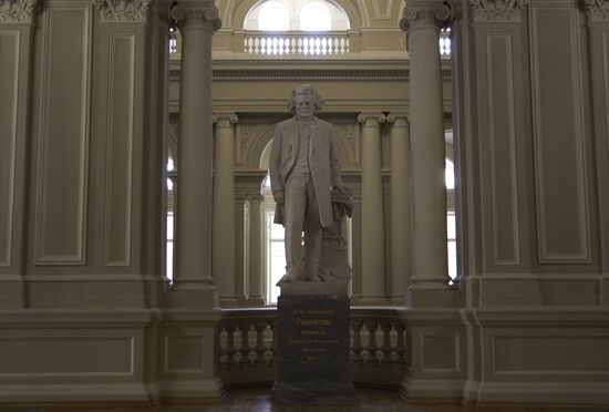 Russia St Petersburg Conservatory Restoration