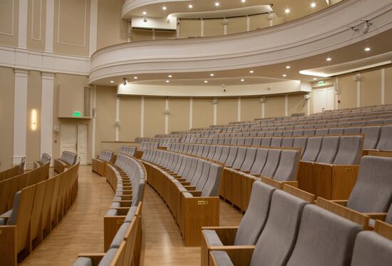 Russia St Petersburg Conservatory Restoration