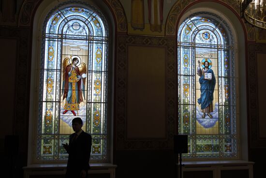 Russia St Petersburg Conservatory Restoration