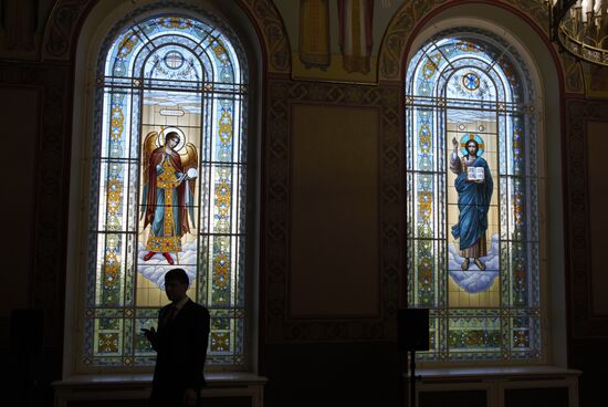 Russia St Petersburg Conservatory Restoration