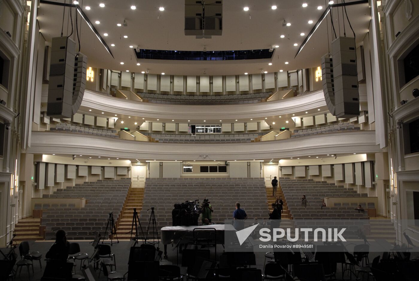 Russia St Petersburg Conservatory Restoration