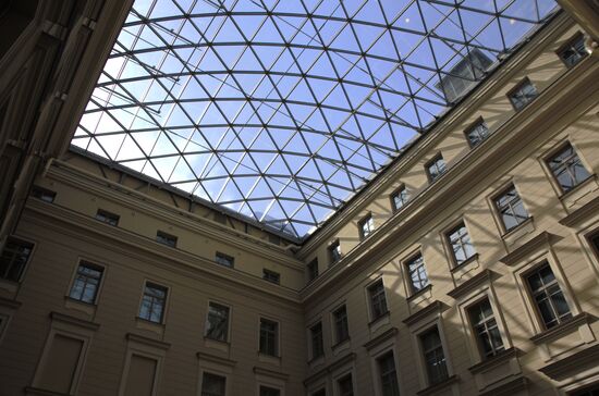 Russia St Petersburg Conservatory Restoration