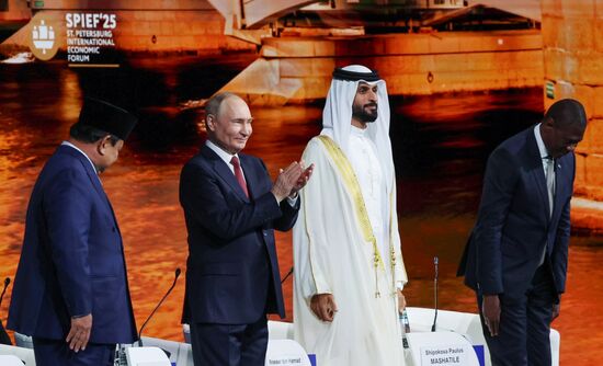 SPIEF-2025. Plenary Session