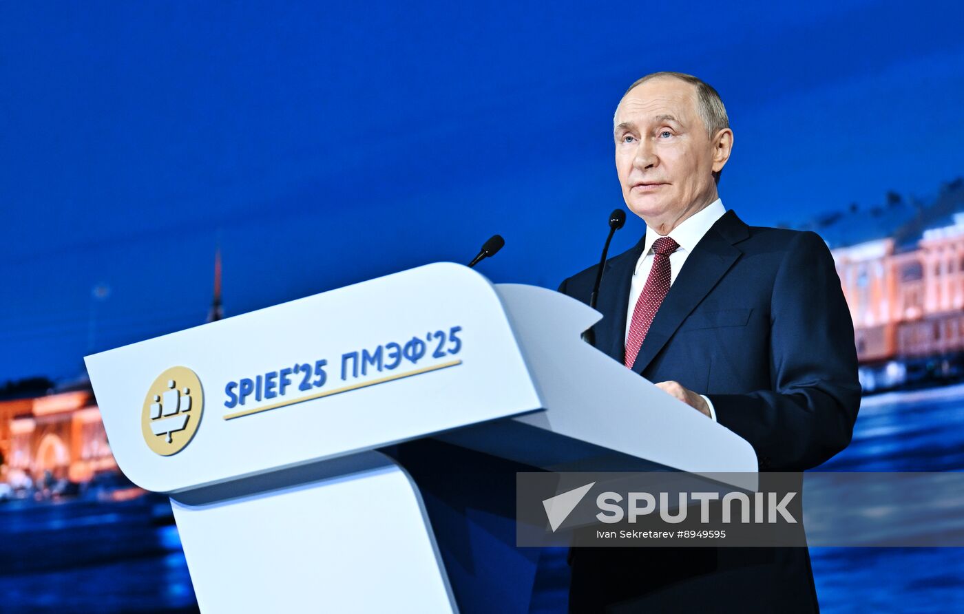 SPIEF-2025. Plenary Session