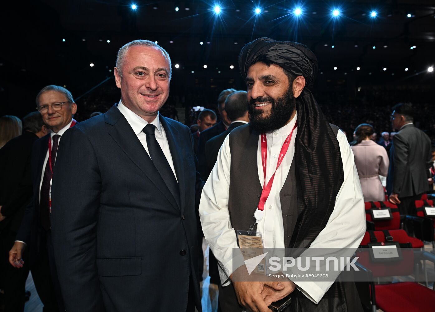 SPIEF-2025. Plenary Session. Guest Arrival