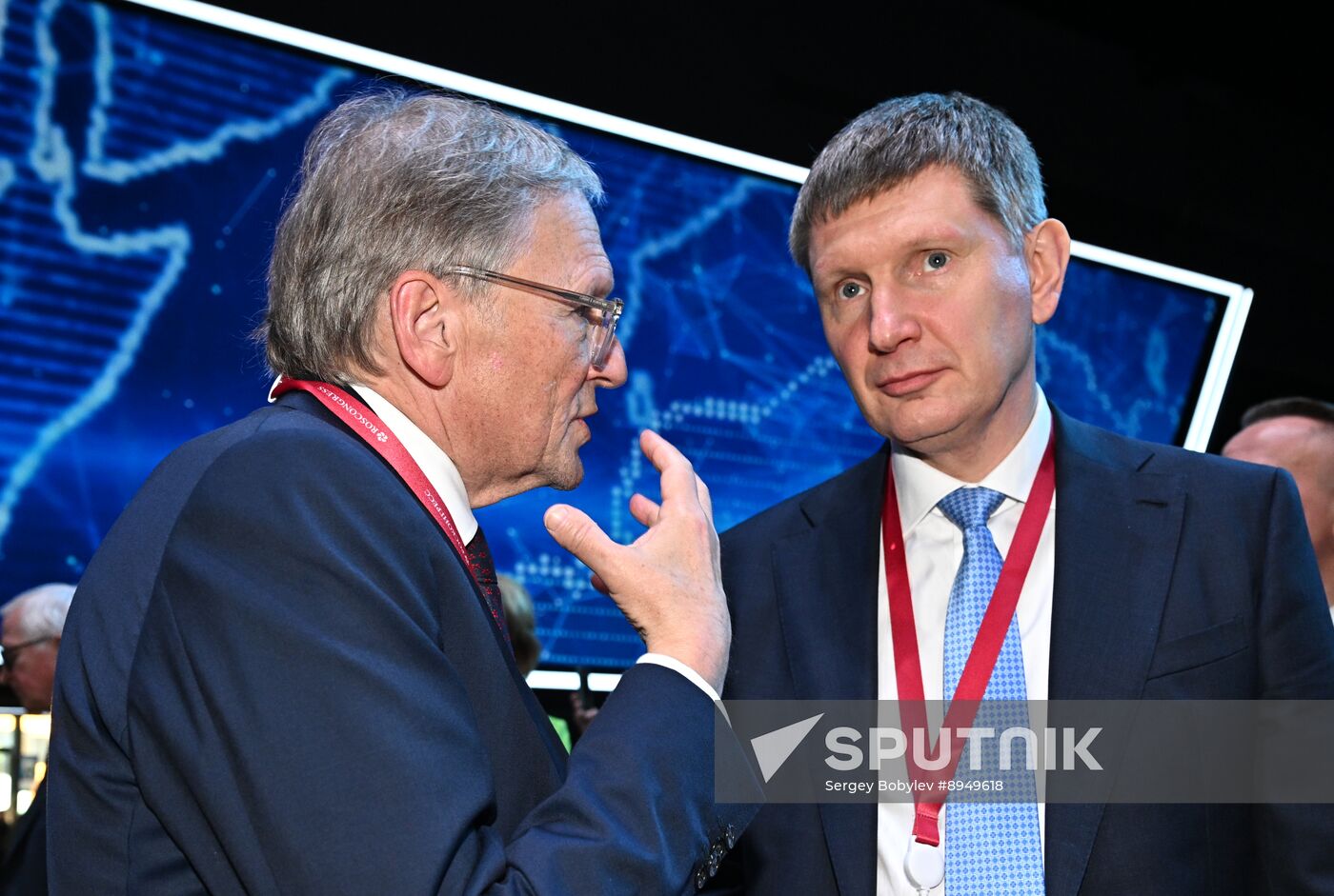 SPIEF-2025. Plenary Session. Guest Arrival