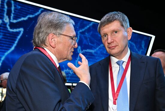 SPIEF-2025. Plenary Session. Guest Arrival