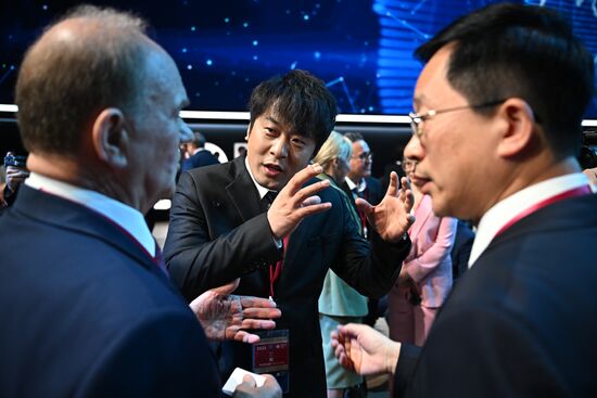 SPIEF-2025. Plenary Session. Guest Arrival