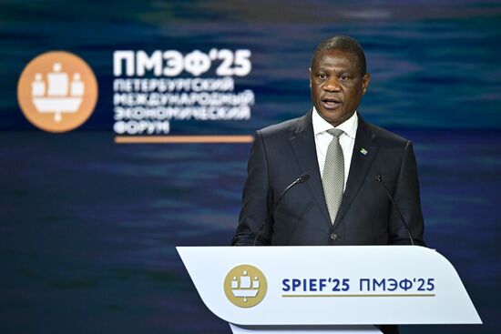 SPIEF-2025. Plenary Session