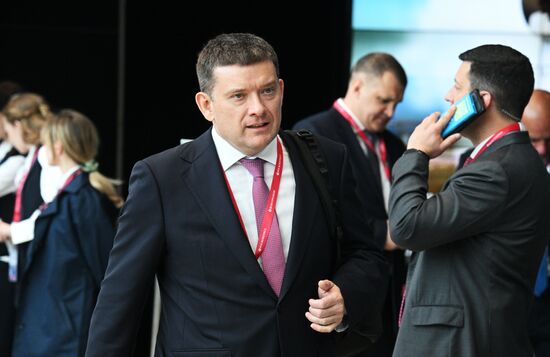 SPIEF-2025. Plenary Session. Guest Arrival