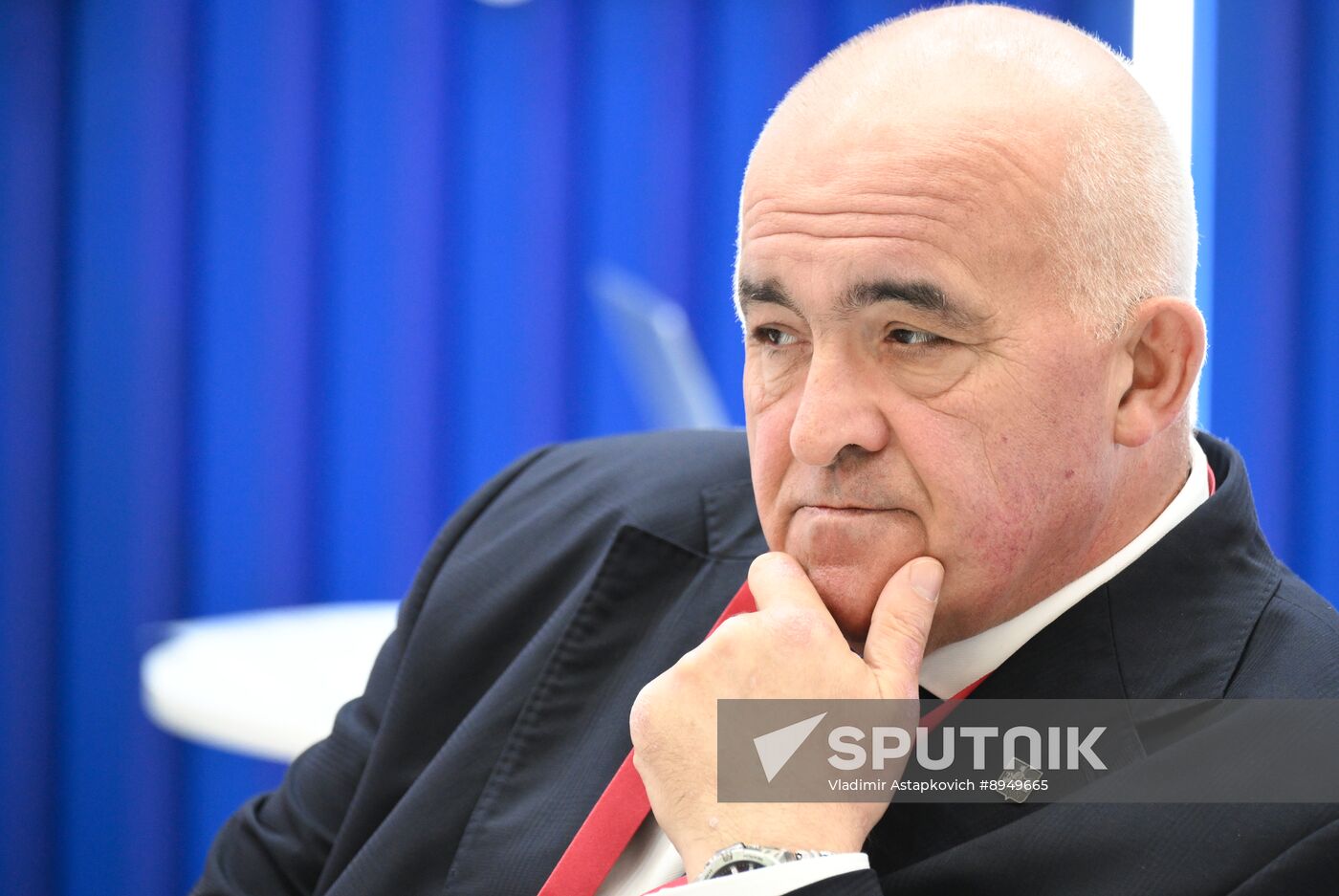 SPIEF-2025. RIA Novosti stand and Sputnik Radio studio