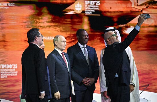 SPIEF-2025. Plenary Session