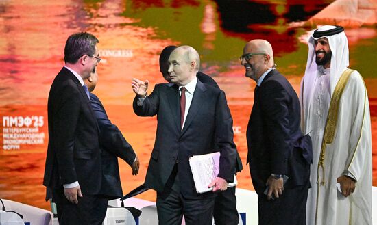 SPIEF-2025. Plenary Session