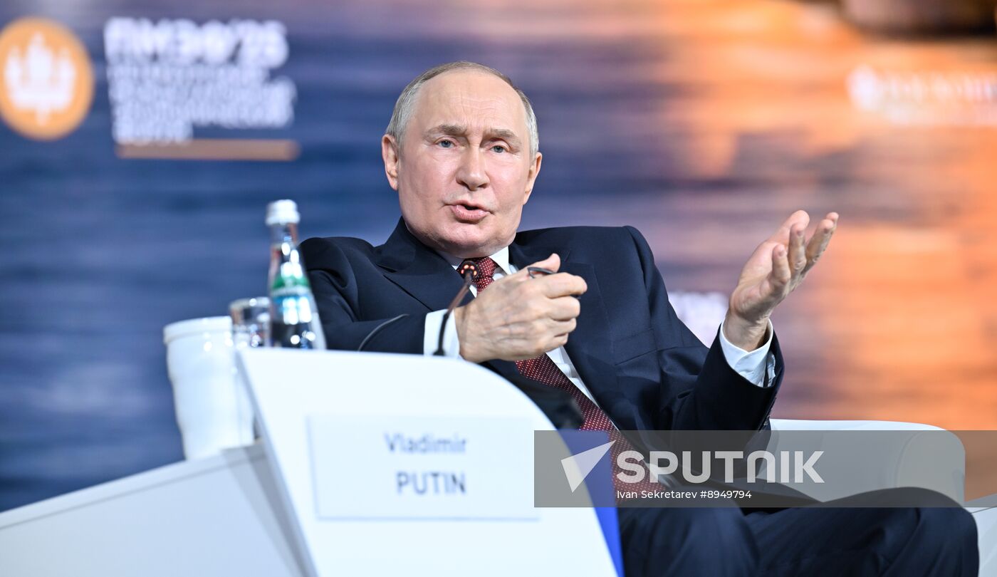 SPIEF-2025. Plenary Session