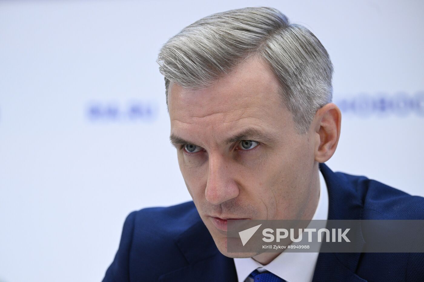 SPIEF-2025. RIA Novosti stand and Sputnik Radio studio