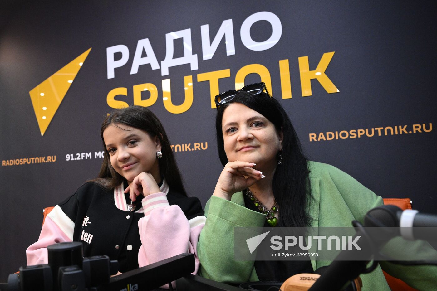 SPIEF-2025. RIA Novosti stand and Sputnik Radio studio