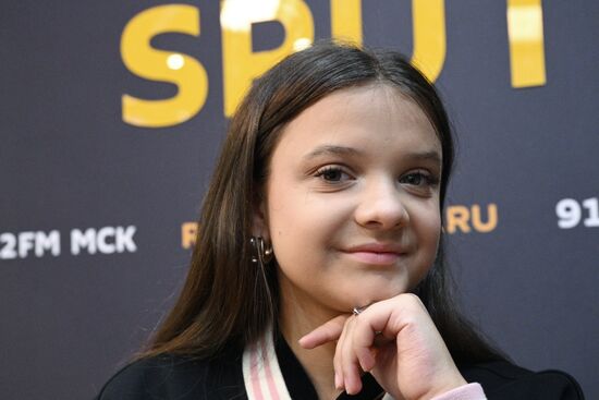 SPIEF-2025. RIA Novosti stand and Sputnik Radio studio