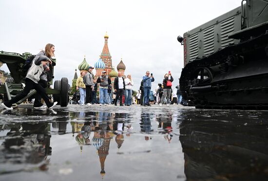 Russia WWII Victory Parade Exhibition