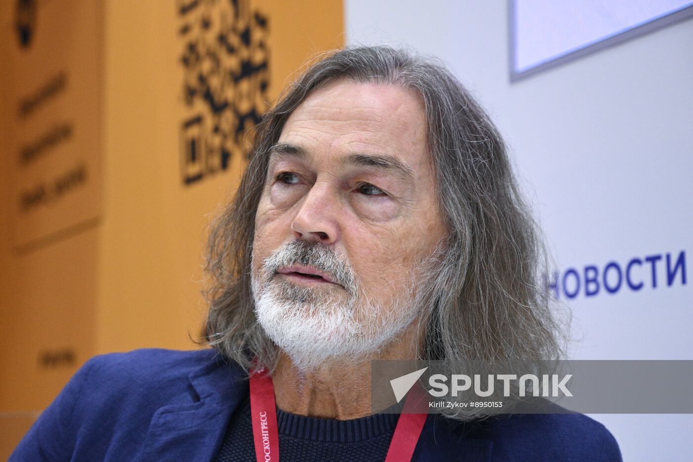 SPIEF-2025. RIA Novosti stand and Sputnik Radio studio