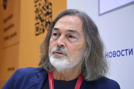 SPIEF-2025. RIA Novosti stand and Sputnik Radio studio