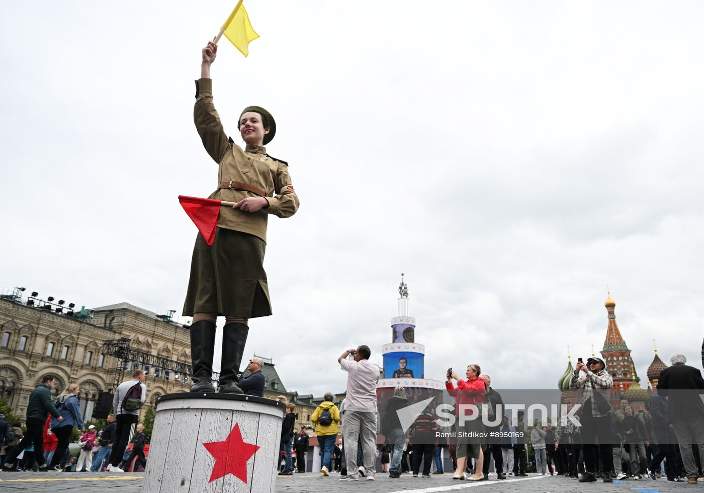 Russia WWII Victory Parade Exhibition