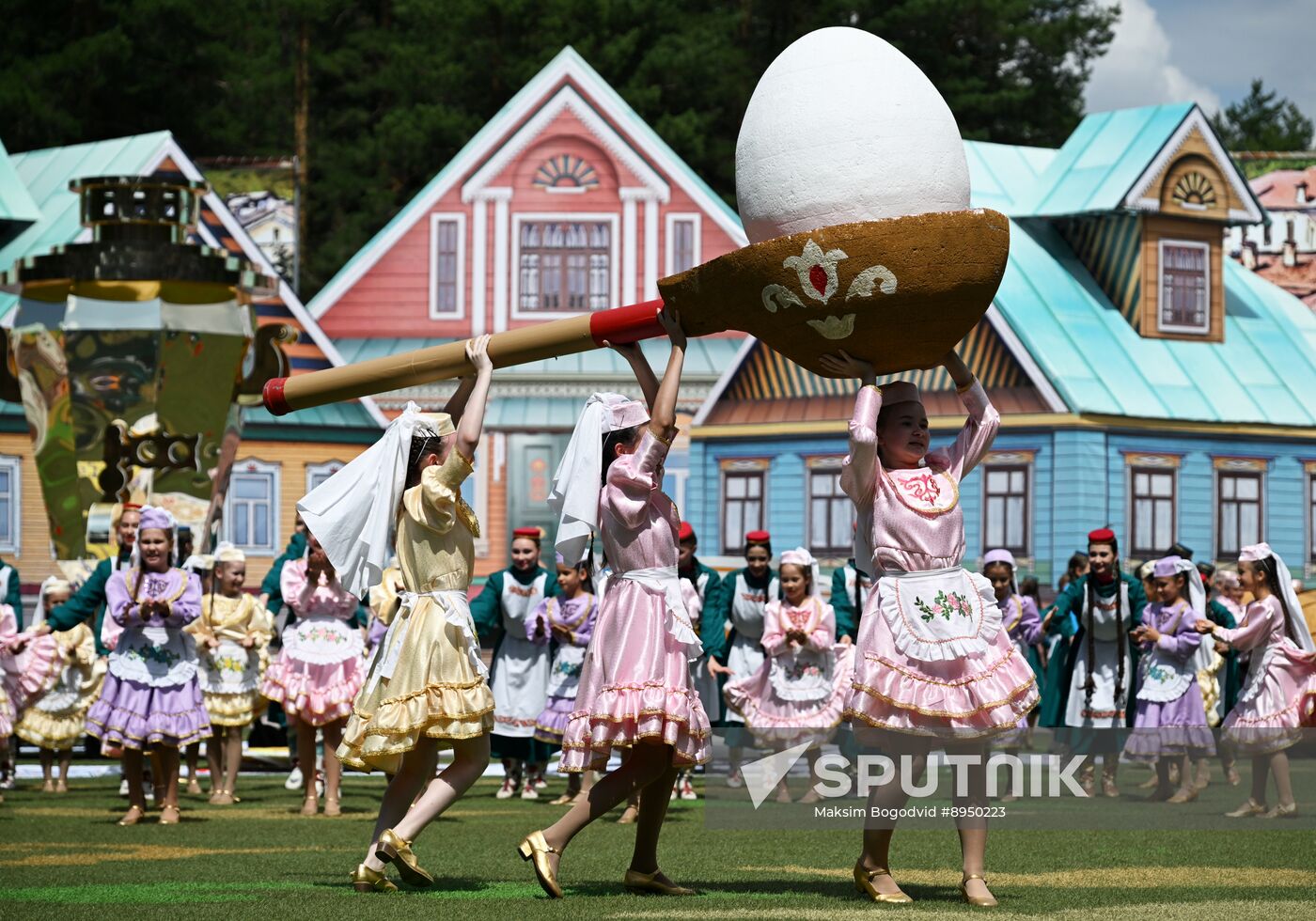 Russia Sabantuy Celebration