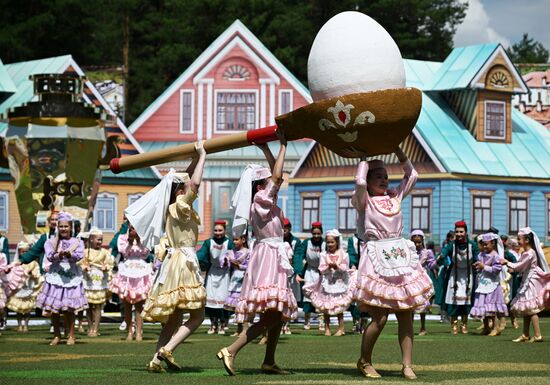 Russia Sabantuy Celebration
