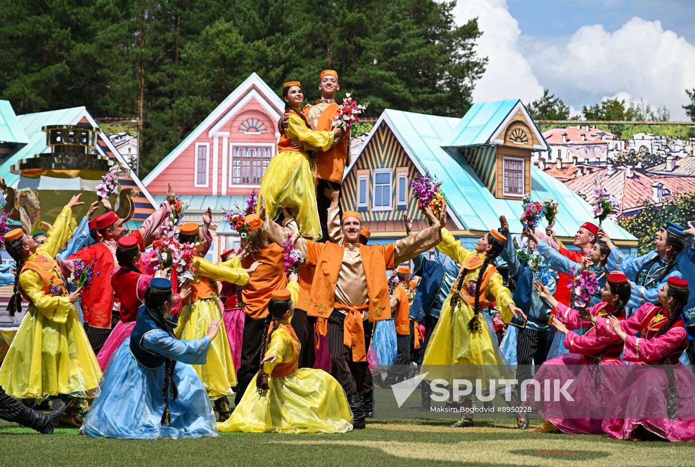 Russia Sabantuy Celebration