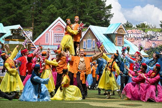 Russia Sabantuy Celebration