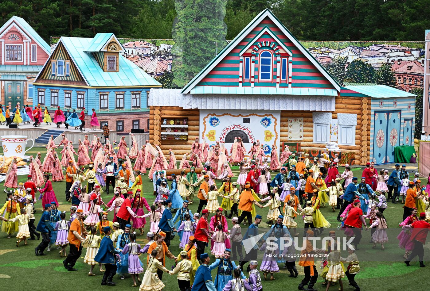 Russia Sabantuy Celebration
