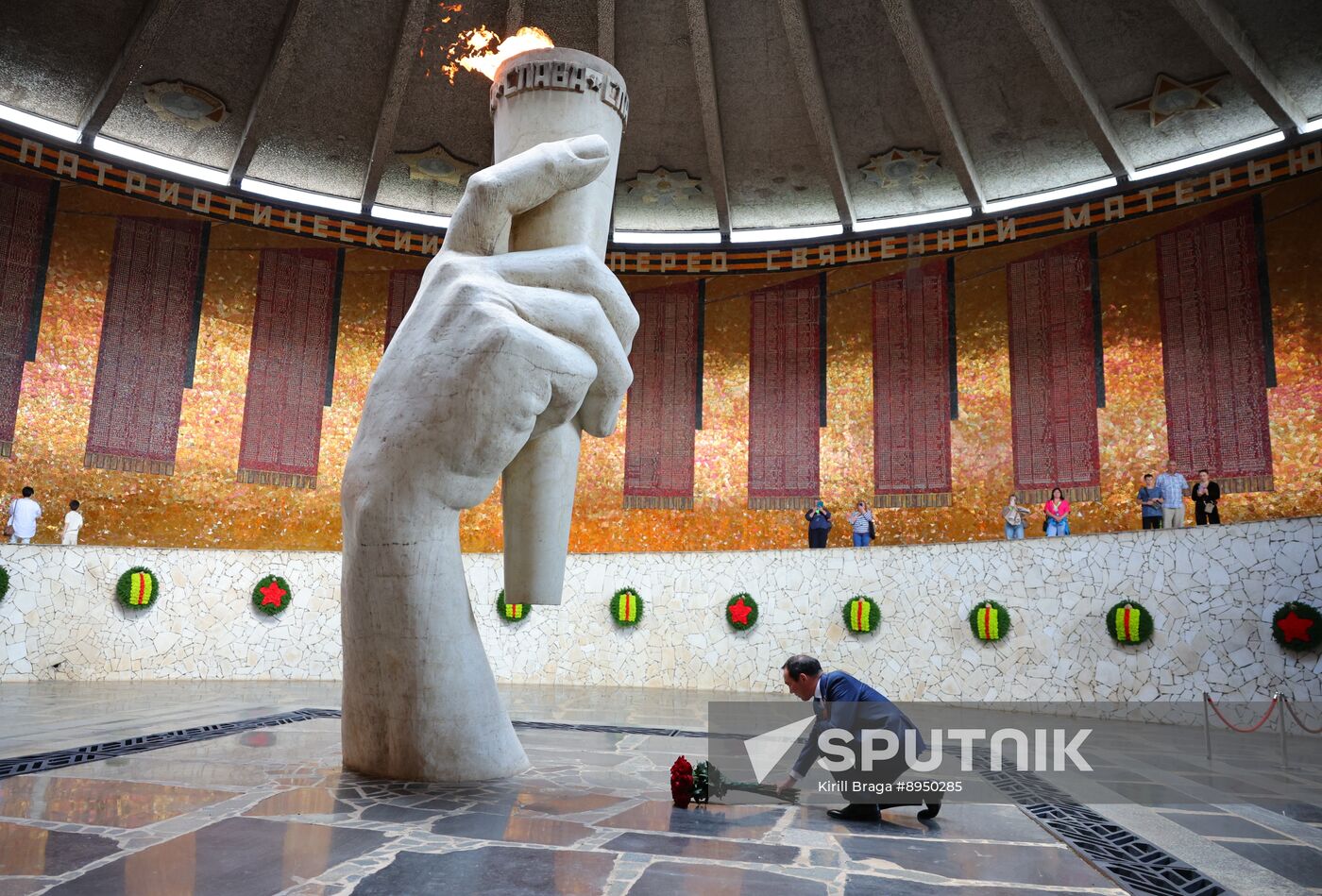 Russia WWII Memory and Sorrow Day Memorial
