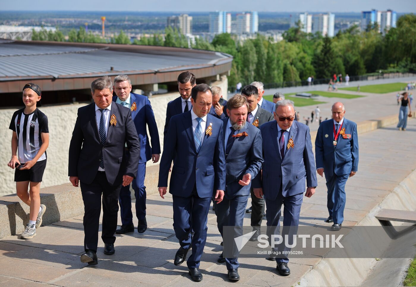 Russia WWII Memory and Sorrow Day Memorial