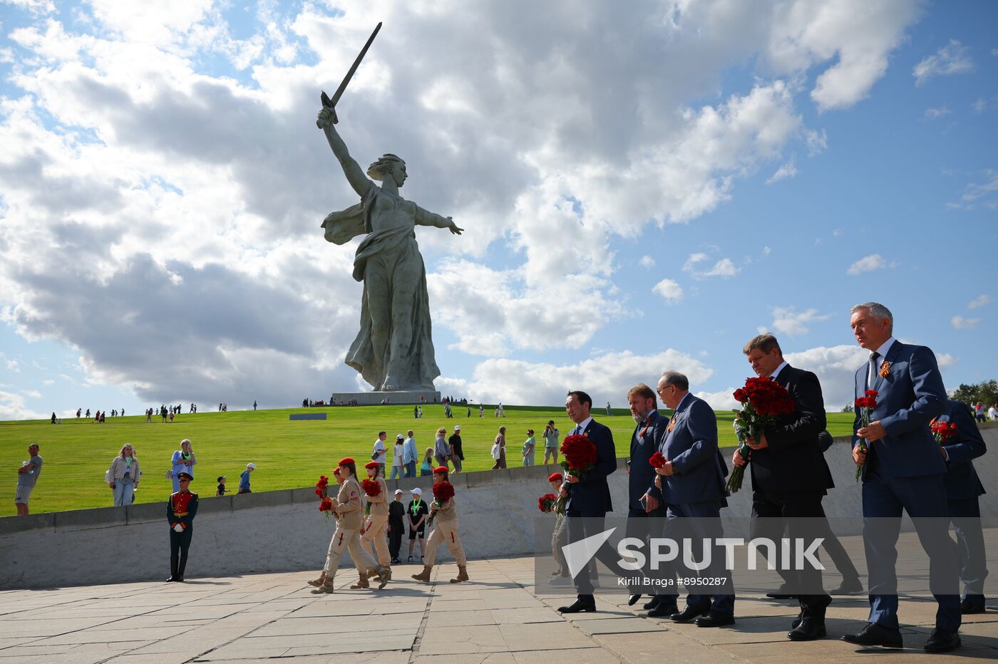 Russia WWII Memory and Sorrow Day Memorial