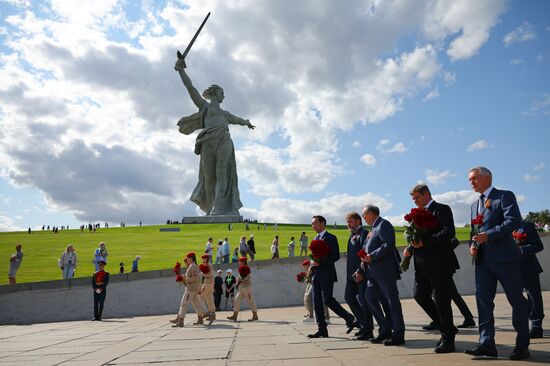 Russia WWII Memory and Sorrow Day Memorial