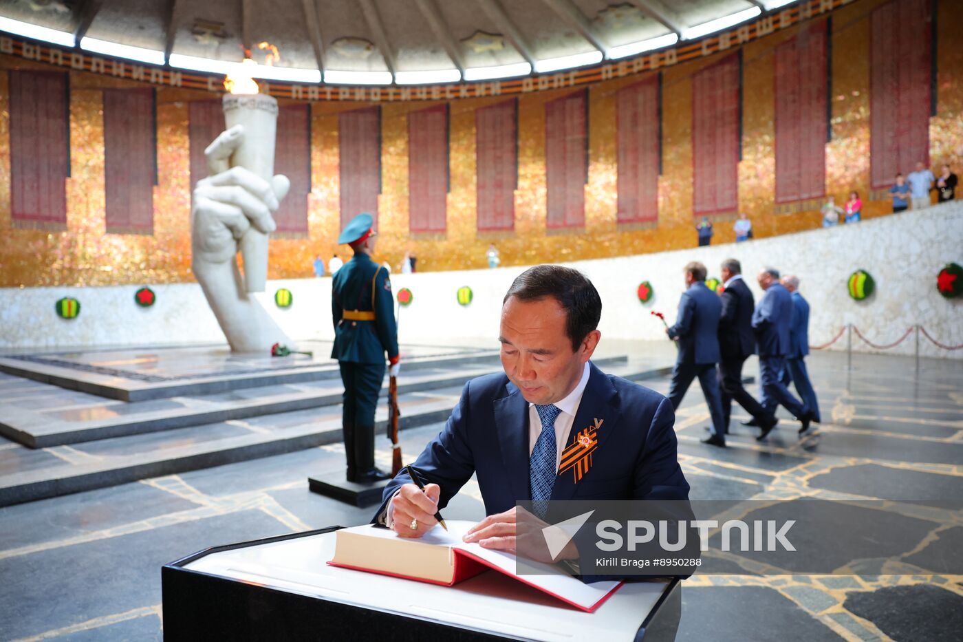 Russia WWII Memory and Sorrow Day Memorial