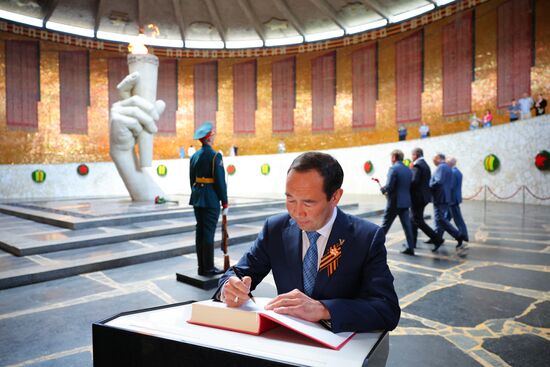 Russia WWII Memory and Sorrow Day Memorial