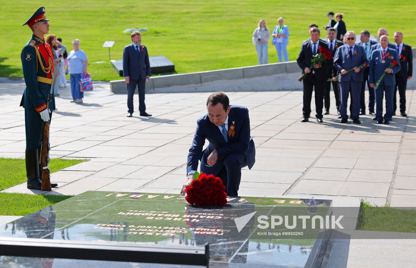 Russia WWII Memory and Sorrow Day Memorial