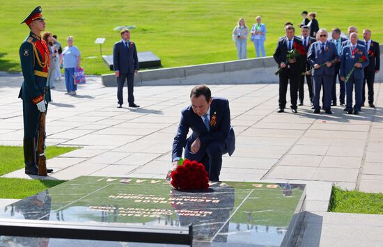 Russia WWII Memory and Sorrow Day Memorial