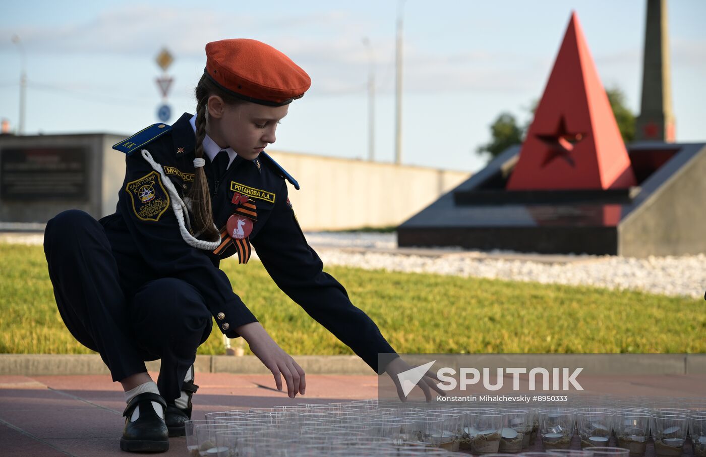Russia WWII Memory and Sorrow Day