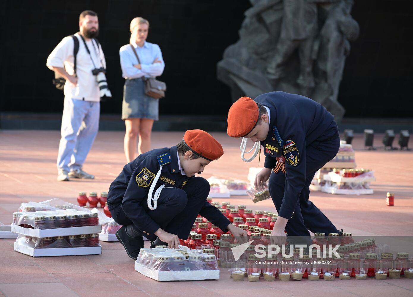 Russia WWII Memory and Sorrow Day