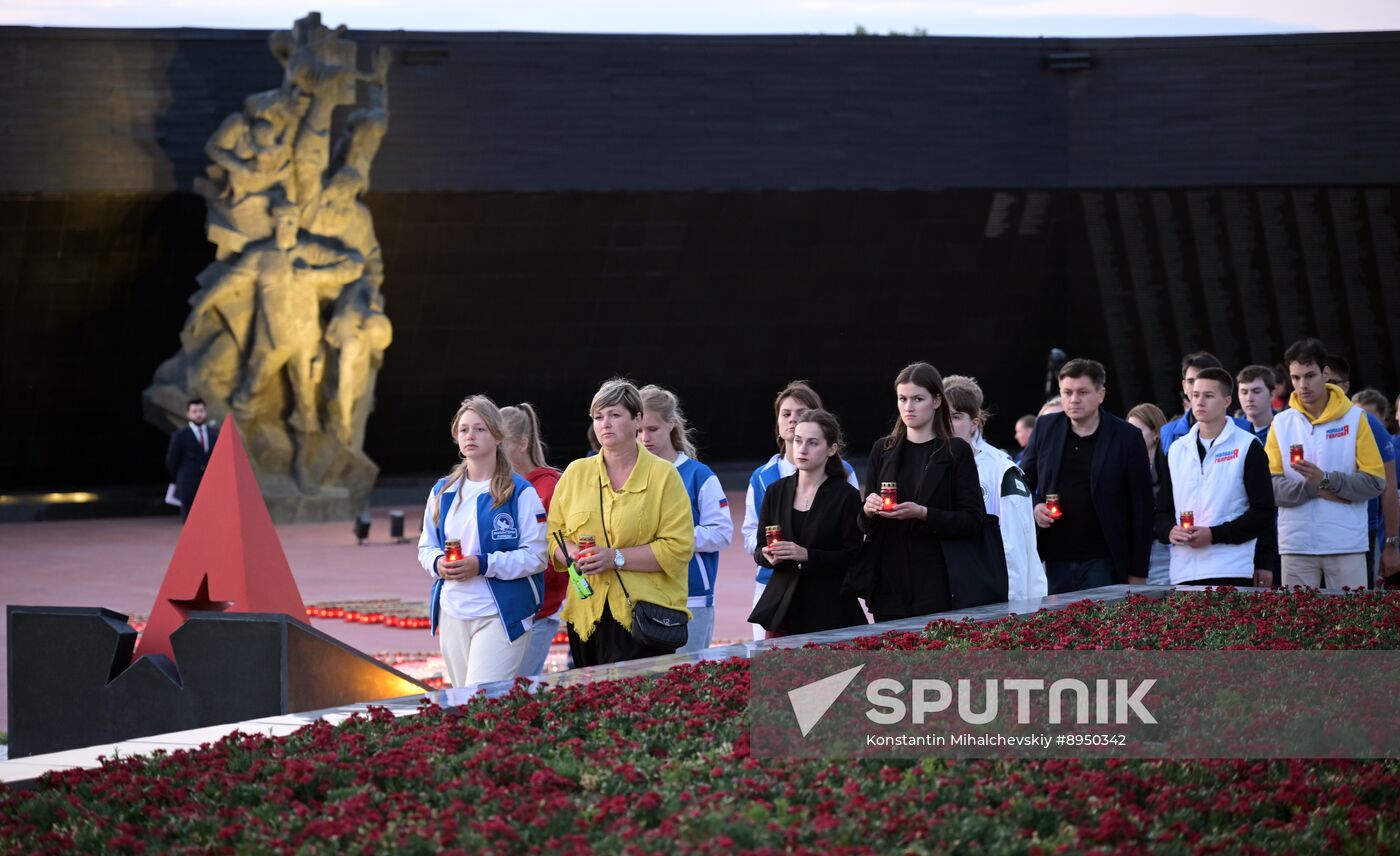 Russia WWII Memory and Sorrow Day