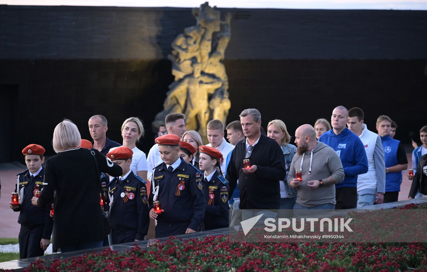 Russia WWII Memory and Sorrow Day