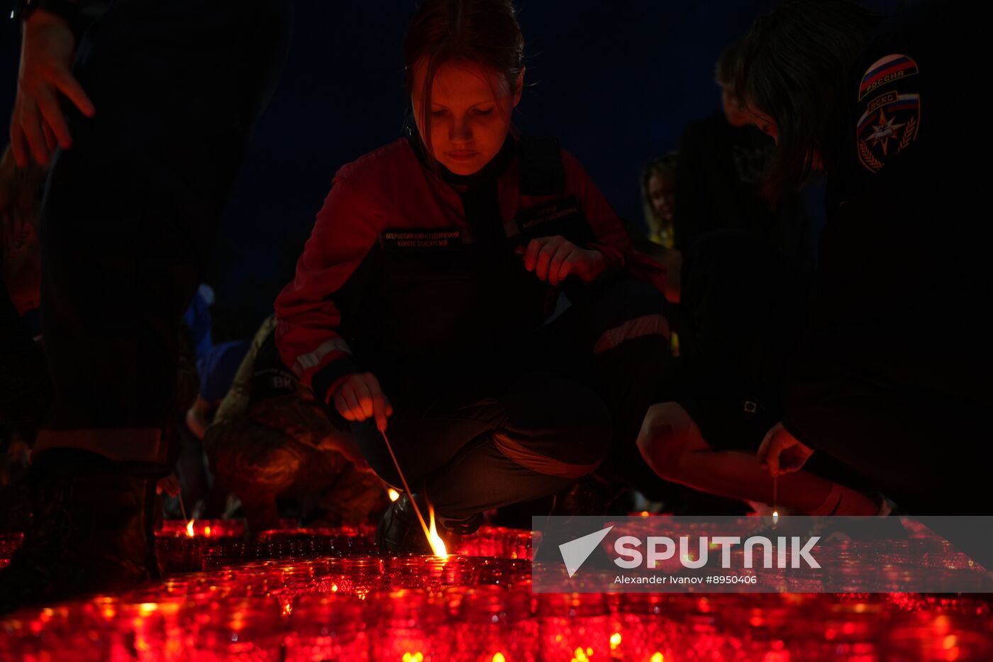 Russia WWII Memory and Sorrow Day
