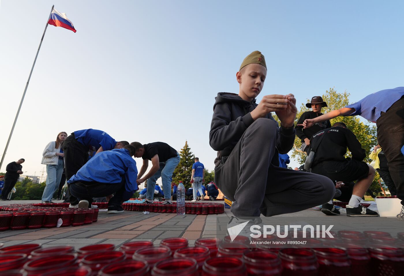 Russia WWII Memory and Sorrow Day