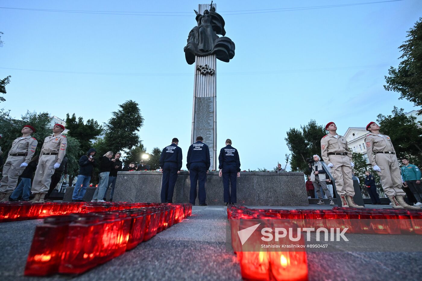 Russia WWII Memory and Sorrow Day