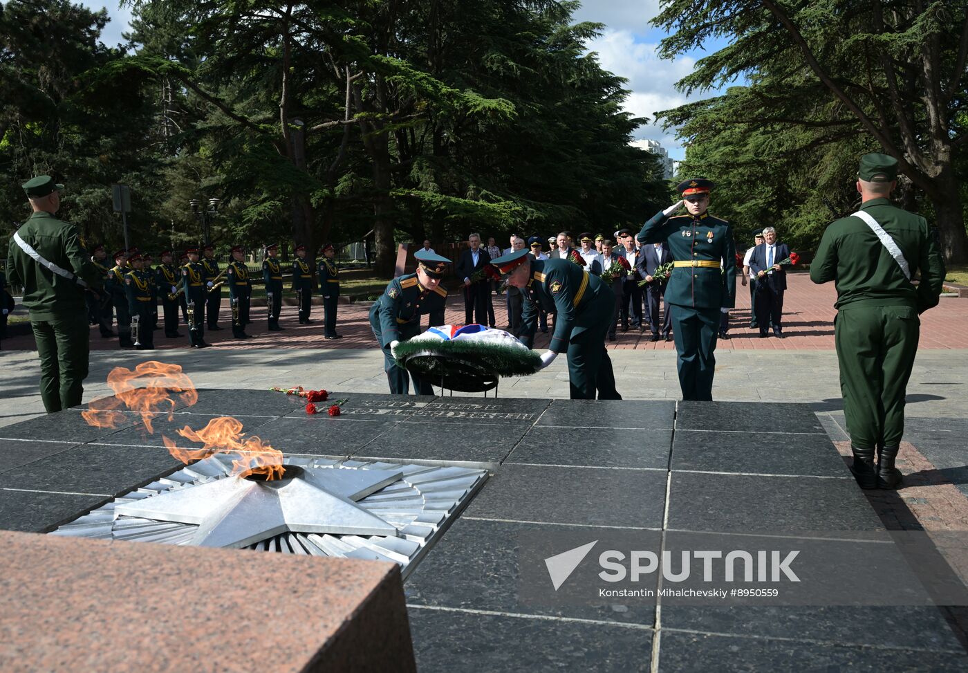 Russia WWII Memory and Sorrow Day