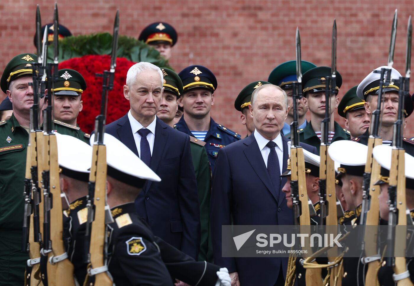 Russia Putin WWII Memory and Sorrow Day