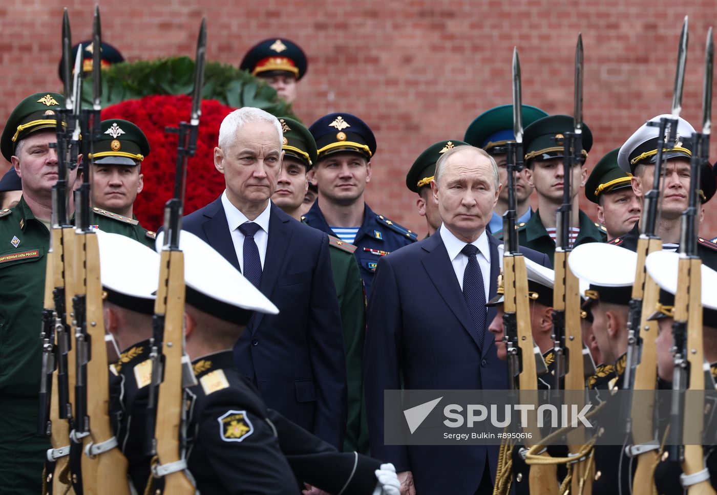 Russia Putin WWII Memory and Sorrow Day
