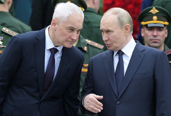 Russia Putin WWII Memory and Sorrow Day