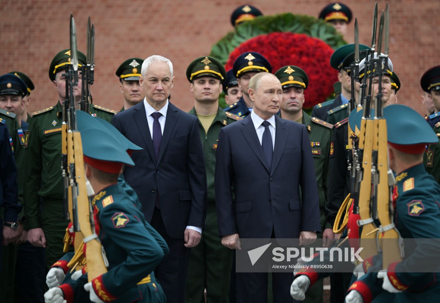 Russia Putin WWII Memory and Sorrow Day